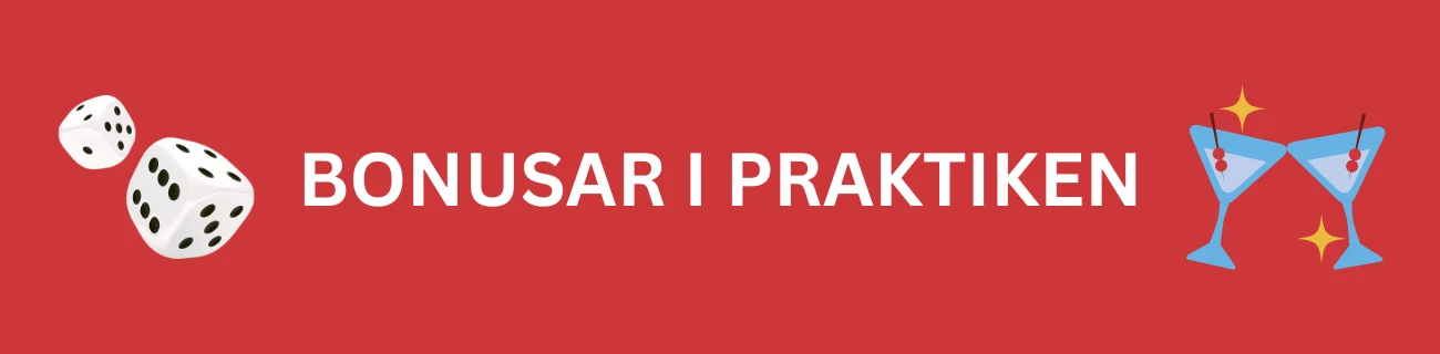 Bonusar i praktiken