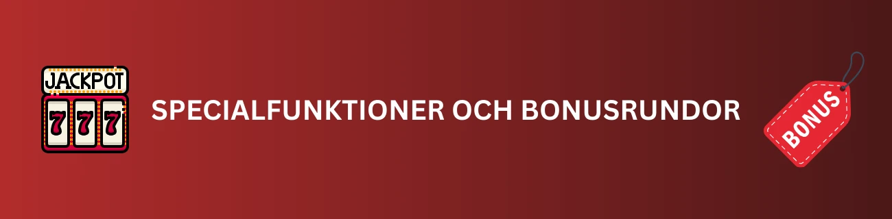Specialfunktioner och Bonusrundor
