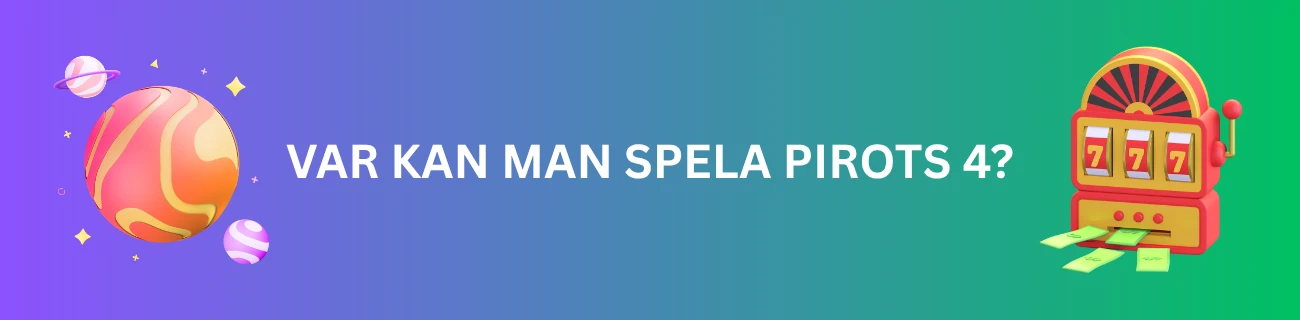 Var kan man spela Pirots 4?